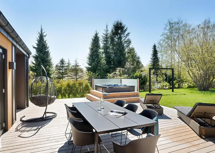 Vakantiehuis Lovely In With Sauna Græsted